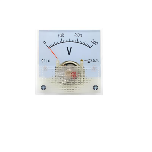 Voltmetre Analog 0-300V AC Gösterge - 91L4 45x45mm