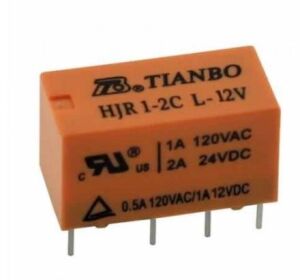 12V Tianbo Telekom Röle (12V 2A) - HJR1-2C-L-12VDC