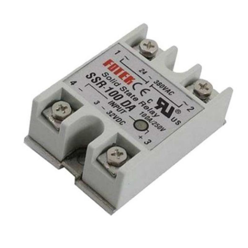 SSR-100DA (100A) Solid State Röle (Geliştirme Kartlarıyla Uyumlu)