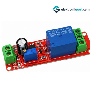 Gecikmeli Röle Modülü Zaman Ayarlı NE555 Arduino İletim Gecikmeli
