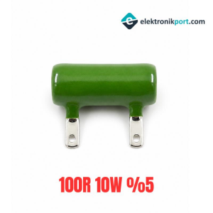 100R 10W %5 Tolerans Tel Sarımlı Güç Direnci