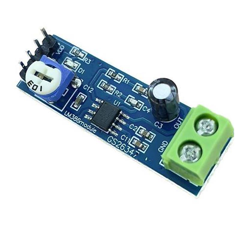 LM386 5-12V Ses Amplifikatör Modülü
