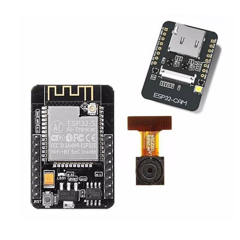 ESP32-CAM WiFi Bluetooth Geliştirme Kartı + OV2640 Kamera Modül