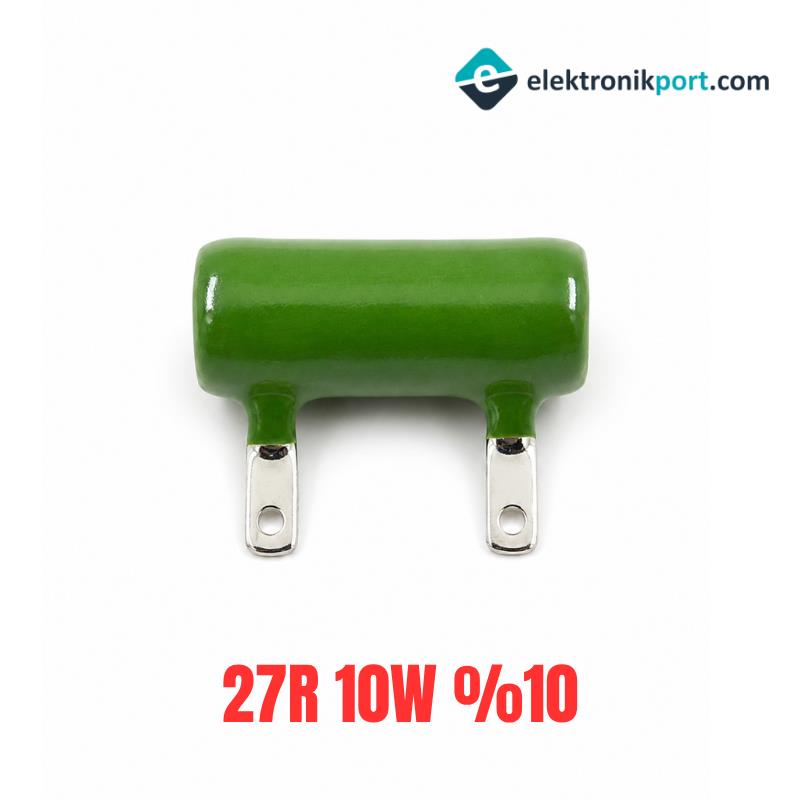 27R 10W %10 Tel Sarımlı Güç Direnci