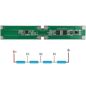 4S 7A 16,8V BMS Koruma Kartı Lityum Batarya 18650 Li-ion Lipo Protection Module