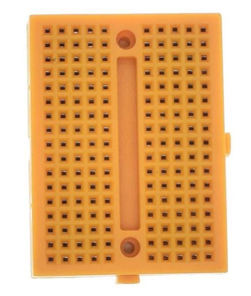 Mini Breadboard 170 pin Sarı