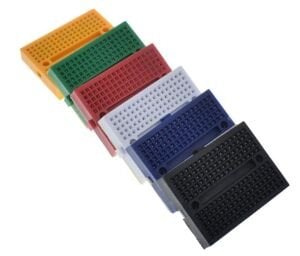 Mini Breadboard 170 pin Sarı