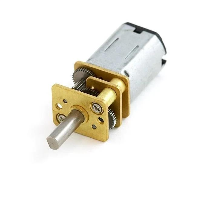 6V 12mm 70 RPM Redüktörlü Mikro DC Motor