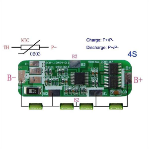 4S 4A 16V BMS Koruma Kartı Lityum Batarya 18650 Li-ion Lipo Protection Module