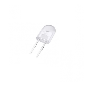 Led 5mm Turuncu Şeffaf Oval  Led 100 Adet