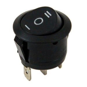 IC-134 Yuvarlak Işıksız Anahtar On-Off-On 3P