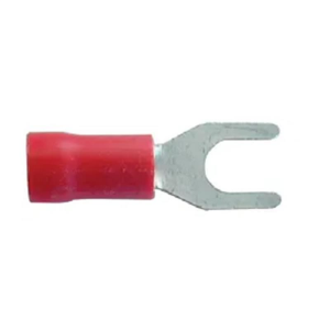 Çatal Kablo Pabucu Kırmızı 1,5-2,5 mm² - KCK 502 (100 Adet)
