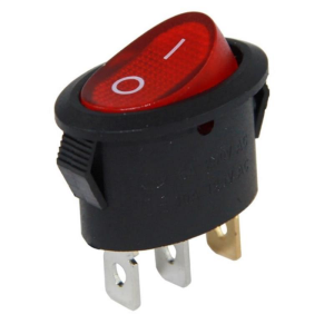 IC-134B Oval Işıklı Anahtar On-Off 3P