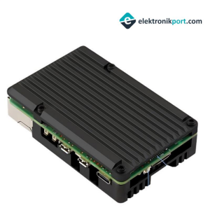 Raspberry Pi 5 Çift Fanlı Alüminyum Kasa Soğutucu