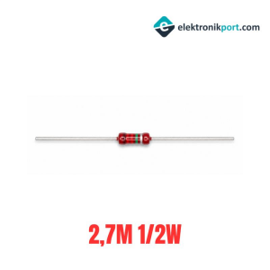 2,7M 1/2W Direnç