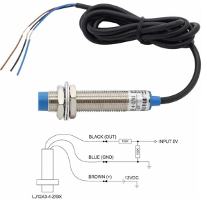 Endüktif NPN Proximity Sensör LJ12A3-4-Z/BX