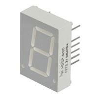 LED Display 7-Segment Yellow 0.80 Inch Common Anode