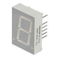 LED Display 7-Segment Yellow 0,80 Inch Common Anode
