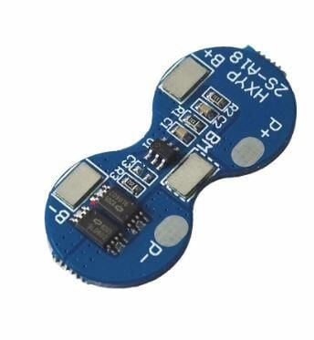 2S 4A 7,4V BMS Pil Koruma  Kartı 18650 lityum Li-ion Batarya - HXYP-2S-A18