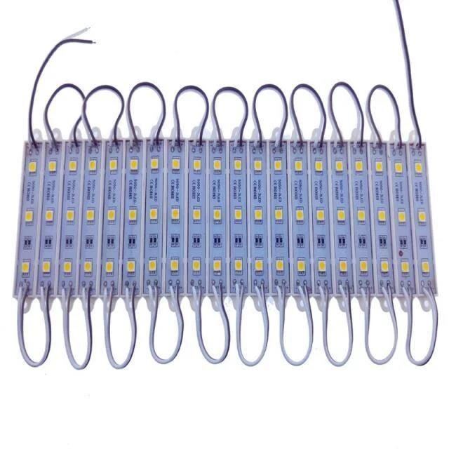 LED-Modül 5050 smd led'li 3'lü KIRMIZI 0,72W 12V DC