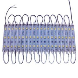 LED-Modül 5050 smd led'li 3'lü KIRMIZI 0,72W 12V DC