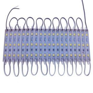 LED-Modül 5050 smd led'li 3'lü KIRMIZI 0,72W 12V DC