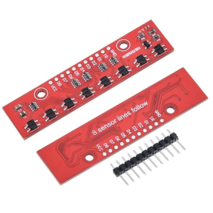 QTR-8A 8’li Kızılötesi Sensör Modülü