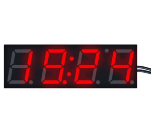 DS3231 Dijital Saat + Termometre + Voltmetre Modülü