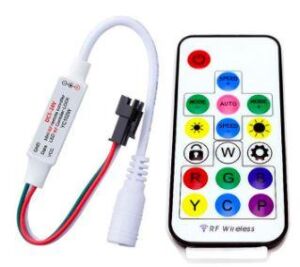 WS2812 ARGB Uzaktan Kumandalı RF Led Animasyon Kumandası