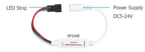 WS2812 ARGB Uzaktan Kumandalı RF Led Animasyon Kumandası