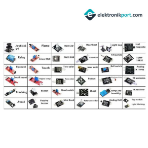 37 Parça Sensör Modül Kit Arduino (Yüksek Kalite )