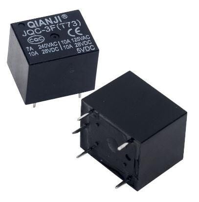 5V Minyonpot Qianji Röle JQC-3F-05VDC 10A