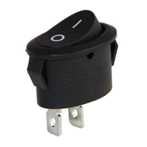 IC-134C Oval Işıksız Anahtar On-Off 2P