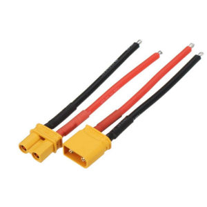 XT30 Dişi-Erkek Lipo Pil Şarj Kablosu Seti 10cm 18AWG
