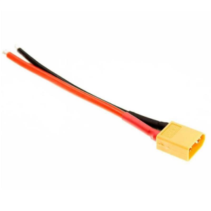 XT30 Erkek Lipo Pil Şarj Kablosu 10 cm 18AWG
