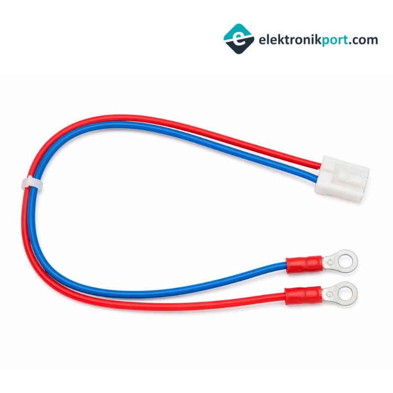 2 Pin Soketli Halka Kablolu Bağlantı Kablosu