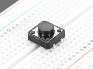 12x12x12mm Tach Buton (4 Bacak)