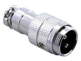 2 Pin Erkek Kablo Tipi Mikrofon Fiş