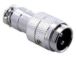 2 Pin Erkek Kablo Tipi Mikrofon Fiş