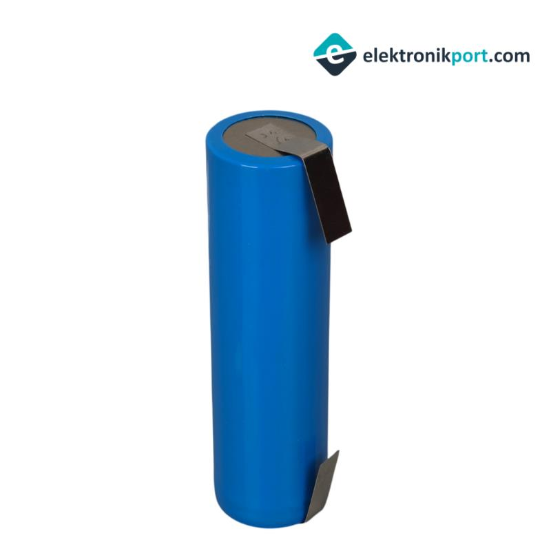 18650 3,7V 1800Mah Şarjlı Lityum Li-ion Puntalı Pil
