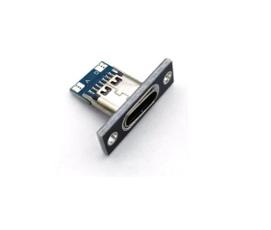 Type-C Panel Montaj Dişi Soket 2 Pin