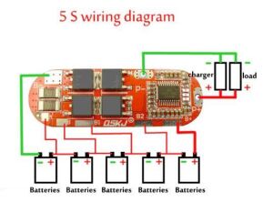4S 25A 16,8V BMS Koruma Kartı Lityum Batarya 18650 Li-ion Lipo Protection Module