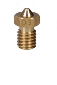 MK8 Nozzle 0,3 mm 1,75mm 3D Printer Extruder-Ender Uyumlu