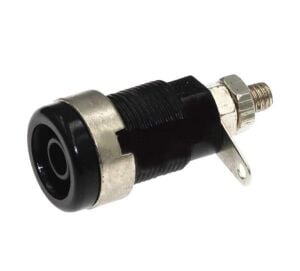 4mm Siyah Korumalı Born Jak Vidalı