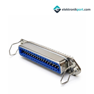 Centronics 36 Pin Dişi Konnektör 180 Derece – Metal Gövdeli (Centronics 36 Female)