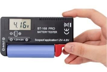 BT-168 PRO LCD  EKRANLI DİJİTAL EKRANLI DİJİTAL PİL KAPASİTE ÖLÇÜM TEST CİHAZI