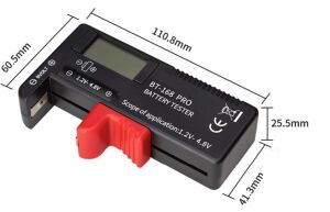 BT-168 PRO LCD  EKRANLI DİJİTAL EKRANLI DİJİTAL PİL KAPASİTE ÖLÇÜM TEST CİHAZI