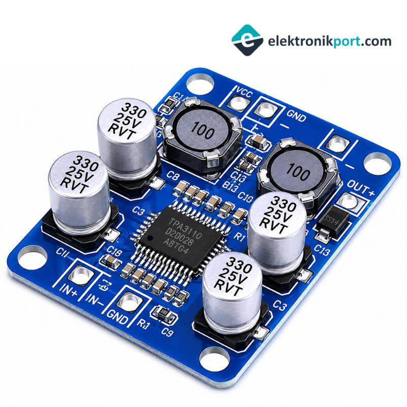 TPA3118 60W Dijital Ses Modülü - Amplifikatörü