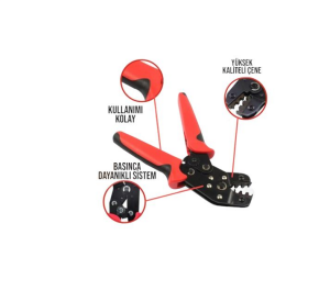 Pabuç Sıkma Pensesi Sn-48b 0,5-1,5mm2 AWG: 26-16