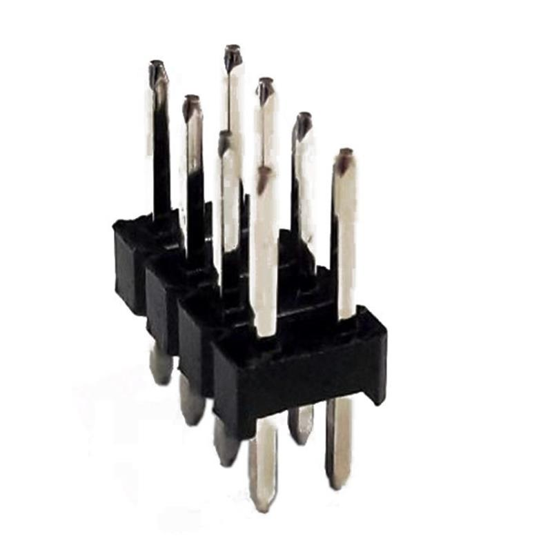 8 Pin (2x4) 2,54mm Erkek Pin Header THT